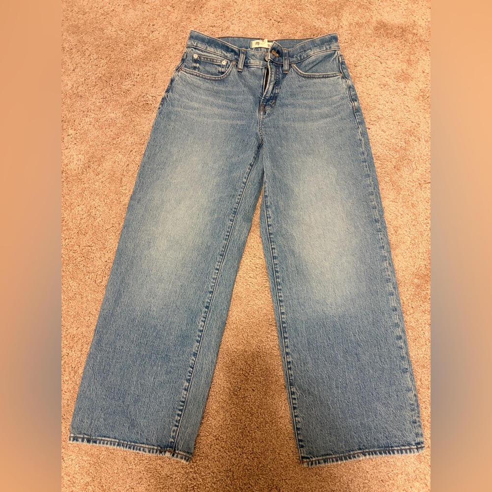 Madewell the perfect vintage wide-leg jeans